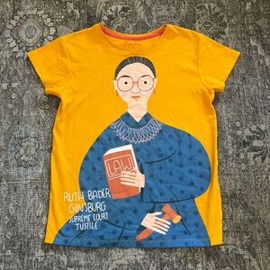 Piccolina T-shirt - Ruth Bader Ginsburg print Small